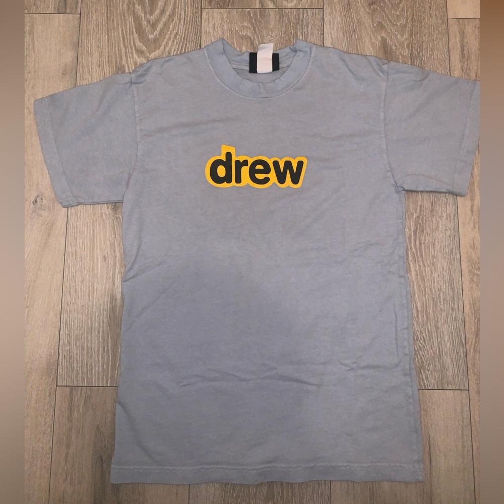 Drew House Secret SS Light Blue Logo Tee Size Small